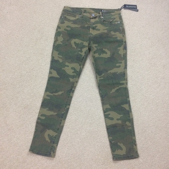 Blank NYC Camouflage The Reade Crop Skinny Jeans - Picture 2 of 8